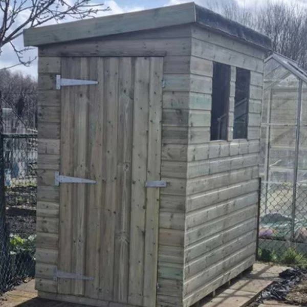 Heavy Duty Pent Shed – Door Left Gable
