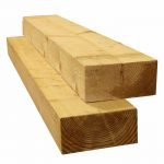 8ft Softwood Green Treated Sleepers