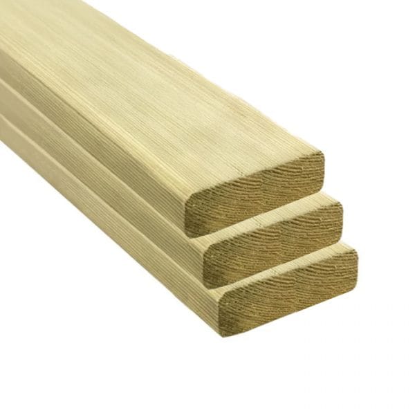 10 x 4.2m Horizontal Redwood Batten Bundle